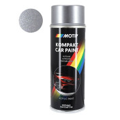 BOMBE DE PEINTURE MOTIP KOMPAKT AUTOLACK ACRYL METAL GRIS AEROSOL 400 ml (55272) 8711347258055