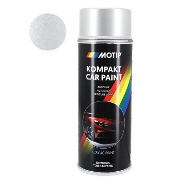 BOMBE DE PEINTURE MOTIP KOMPAKT AUTOLACK ACRYL METAL ARGENT AEROSOL 400 ml (55290) 8711347552900