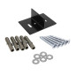 PRESENTOIR/SUPPORT VELO MURAL IBERA POUR 1 VELO FIXATION SUR ROUE COMPATIBLE 20" à 29" (PLIABLE A OSCILLATION LATERALE) 3700948310939
