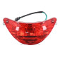 FEU ARRIERE SCOOT ADAPTABLE KYMCO 50-125 AGILITY ROUGE (OEM: 33701-LDC8-E10) -P2R- 3700948302095
