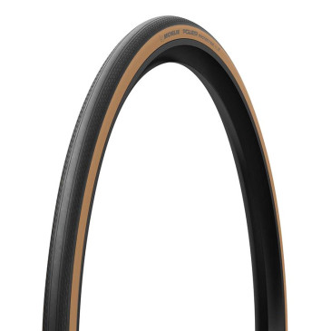 PNEU ROUTE 700 X 32 MICHELIN POWER PROTECTION NOIR FLANC BEIGE TUBELESS READY TS (32-622) 3528704708178