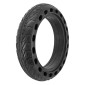 PNEU TROTTINETTE PLEIN ALVEOLE 8.5 X 2.00-6.1 NOIR - LARGEUR INTERIEUR 36 mm (POUR XIAOMI M365 ET AUTRES) 7427255411130