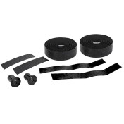 RUBAN DE GUIDON / CINTRE NEWTON PERFORMANCE PRO NOIR MOTIFS ALVEOLES COLORES AVEC BOUCHONS (CONFORTABLE EPAISSEUR 3mm) 3700948302804