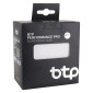RUBAN DE GUIDON / CINTRE BTP PERFORMANCE PRO BLANC REFLECHISSANT AVEC BOUCHONS (CONFORTABLE EPAISSEUR 3mm) 3700948302828