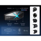 INTERCOM ASMAX F1 PRO BLUETOOTH 5.3 JUSQU’A 10 UTILISATEURS / 3KM PORTEE PILOTE A PILOTE ET 15KM PORTEE TECHNOLOGY MESH BATTERIE 1350mAh