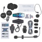 INTERCOM ASMAX F1 PRO BLUETOOTH 5.3 JUSQU’A 10 UTILISATEURS / 3KM PORTEE PILOTE A PILOTE ET 15KM PORTEE TECHNOLOGY MESH BATTERIE 1350mAh