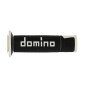 GRIP - DOMINO ORIGINAL- ON ROAD A450 BLACK/WHITE OPEN END (PAIR). 8033900015791