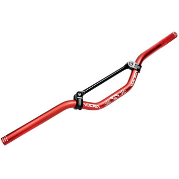 GUIDON SCOOT VOCA ALU T6 DIAM 22,2mm L640mm H48,5mm ROUGE 3700948285190