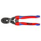 PINCE COUPE BOULON PRO KNIPEX COMPACT COBOLT 200mm NOIR ANTIROUILLE POUR EPAISSEUR MATERIAU DE 3,6 A 6,0mm AVEC POIGNEE ERGONOMIQUE ET RESSORT (71 12 200) -MADE IN GERMANY- 4003773066859