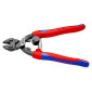 PINCE COUPE BOULON PRO KNIPEX COMPACT COBOLT 200mm NOIR ANTIROUILLE POUR EPAISSEUR MATERIAU DE 3,6 A 6,0mm AVEC POIGNEE ERGONOMIQUE ET RESSORT (71 12 200) -MADE IN GERMANY- 4003773066859