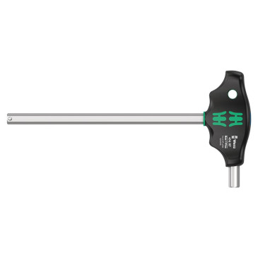 CLE ALLEN/6 PANS MANCHE EN T WERA 454 HEX PLUS 10x200mm NOIR/VERT (VENDU A L'UNITE) -MARQUE ALLEMANDE POUR LES ATELIERS- 4013288208064