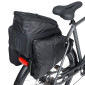 SACOCHE ARRIERE VELO BASIL MOVE NOIR AVEC SOUFFLET WATERPROOF EXTENSIBLE 10-26L FIXATION PORTE BAGAGE (L33x L24cmxH18cm) FIXATION SYSTEME MIK 2.0 (INCLUS) 8715019184383