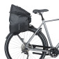 SACOCHE ARRIERE VELO BASIL MOVE NOIR AVEC SOUFFLET WATERPROOF EXTENSIBLE 10-26L FIXATION PORTE BAGAGE (L33x L24cmxH18cm) FIXATION SYSTEME MIK 2.0 (INCLUS) 8715019184383