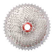 CASSETTE 11V. SUNRACE CSMX8 11-42 GRAVEL POUR SHIMANO HG-L/HG-M METALLIC ARGENT (LIVRE EN BOITE)(11-13-15-17-19-21-24-28-32-36-42) 4710944252835