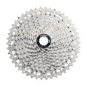 CASSETTE 12V. SUNRACE CSRZ800 11-46 GRAVEL POUR SHIMANO HG-L/HG-M METALLIC ARGENT (LIVRE EN BOITE)(11-12-13-15-18-21-24-28-32-36-40-46) 4711264332290