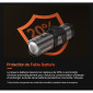 ECLAIRAGE VELO AVANT INTELLIGENT IGPSPORT VS1200S LUMENS ALU LED - LONGUE PORTEE VISION 150 METRES - BLUETOOTH LOW ENERGY- SE FIXE SUR LE SUPPORT COMPTEUR M83 REF 217292 LIVRE AVEC 6970817352354
