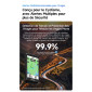 GPS / COMPTEUR iGPSPORT BiNavi COULEUR FULL TACTILE TRANSFLECTIF - CARTOGRAPHIE / ANT+ / BLE5 / AUTONOMIE 35H / MULTI FONCTIONS COMPATIBLE STRAVA ET KOMOOT 6970817352347