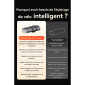 ECLAIRAGE VELO AVANT INTELLIGENT IGPSPORT VS1800S LUMENS ALU LED - LONGUE PORTEE VISION 180 METRES - BLUETOOTH GPS - 11 MODES DIFFERENTS - 6970817352019