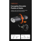 ECLAIRAGE VELO AVANT INTELLIGENT IGPSPORT VS1800S LUMENS ALU LED - LONGUE PORTEE VISION 180 METRES - BLUETOOTH GPS - 11 MODES DIFFERENTS - 6970817352019