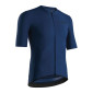 MAILLOT GIST HOMME SUPREMO MANCHES COURTES ZIP TOTAL BLEU S -5343 8013271345987