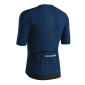 MAILLOT GIST HOMME SUPREMO MANCHES COURTES ZIP TOTAL BLEU S -5343 8013271345987