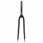 FOURCHE ROUTE 700C ACIER NOIR PIVOT LISSE 1"-22.2 INTERIEUR 3700948309490