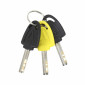 ANTIVOL A CHAINE AUVRAY C.BLOC PRO ALERT 1.00M MAILLON DIAM 10mm AVEC ALARME SONORE (3 CLES) 3700807710177