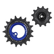 GALET DERAILLEUR TRIPEAK 12-18 DENTS ROULEMENT CERAMIC POUR DERAILLEUR 12V. BLEU FONCE COMPATIBLE SHIMANO RD-92xx (JEU DE 2) 4710243288283