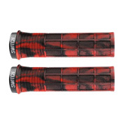 POIGNEE CITY/VTT SWITCH SUPERGRIP LOCK-ON ROUGE FUME (PAIRE) 8013271363950