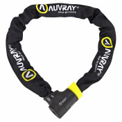 ANTIVOL VELO CHAINE A CLE AUVRAY SPECIAL LOUEUR C-BLOC DIAM 8.5 mm L 1 M AVEC SERRURE INTEGREE (VENDU A L'UNITE) NIVEAU SECURITE 6/10 - HOMOLOGUE ART2 3700807710276