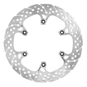 DISQUE DE FREIN ADAPTABLE FANTIC 125 XE 2021>2022, 250 XEF 2021>2023, 450 XEF 2022>2023 AR / YAMAHA 125 YZ 2019>2021, 250 YZ X 2019>2021 AR (EXT 245mm - INT 115,20mm - 6 TROUS) (DF5320AW) -NEWFREN- 8025832432319