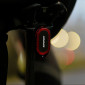 RADAR DE VEHICULE ET ECLAIRAGE VELO ARRIERE USB(VISIBLE A 1.6KM) 6 MODES D'ECLAIRAGE IGPSPORT SRMINI - CONNEXION DIRECTE AU BSC300 / IGS630 / IGS800 6970717352002
