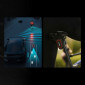 RADAR DE VEHICULE ET ECLAIRAGE VELO ARRIERE USB (VISIBLE A 1.2KM) 8 MODES D'ECLAIRAGE INTELLIGENT iGPSPORT SRMINI - CONNEXION DIRECTE AU BSC300 / IGS630 / IGS800 -- 6970817352002