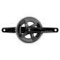PEDALIER ROUTE SRAM 12V. RIVAL ALU GRAVEL AXE INTEGRE DUB 172.5mm 48x35dts ENTRAXE PLATEAUX 107mm (SANS CUVETTES)