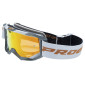 MASQUE/LUNETTES CROSS PROGRIP 3303 FL VISTA MULTILAYERED GRIS FONCE/GRIS ECRAN MIROIR ORANGE ANTI-RAYURES/ANTI U.V./ANTI-BUEE (HOMOLOGUE CE-EN-N° AC-96025 REV.2) 0801766035882