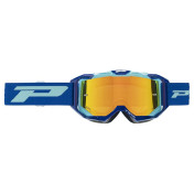 MASQUE/LUNETTES CROSS PROGRIP 3303 FL VISTA MULTILAYERED BLEU/TURQUOISE ECRAN MIROIR JAUNE ANTI-RAYURES/ANTI U.V./ANTI-BUEE (HOMOLOGUE CE-EN-N° AC-96025 REV.2) 0801766035912