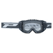 MASQUE/LUNETTES CROSS PROGRIP 3303 TR VISTA GRIS FONCE ECRAN TRANSPARENT ANTI-RAYURES/ANTI U.V./ANTI-BUEE (HOMOLOGUE CE-EN-N° AC-96025 REV.2) 0801766035752