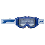 MASQUE/LUNETTES CROSS PROGRIP 3303 TR VISTA BLEU ECRAN TRANSPARENT ANTI-RAYURES/ANTI U.V./ANTI-BUEE (HOMOLOGUE CE-EN-N° AC-96025 REV.2) 0801766035851