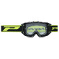 MASQUE/LUNETTES CROSS PROGRIP 3303 TR VISTA NOIR ECRAN TRANSPARENT ANTI-RAYURES/ANTI U.V./ANTI-BUEE (HOMOLOGUE CE-EN-N° AC-96025 REV.2) 0801766035783