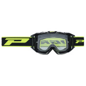 MASQUE/LUNETTES CROSS PROGRIP 3303 TR VISTA NOIR ECRAN TRANSPARENT ANTI-RAYURES/ANTI U.V./ANTI-BUEE (HOMOLOGUE CE-EN-N° AC-96025 REV.2) 0801766035783