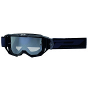 MASQUE/LUNETTES CROSS PROGRIP 3300 FL VISION GO MULTILAYERED NOIR MAT ECRAN MIROIR ARGENT ANTI-RAYURES/ANTI U.V./ANTI-BUEE (HOMOLOGUE CE-EN-N° AC-96025 REV.2) 0801766036193