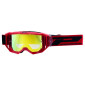 MASQUE/LUNETTES CROSS PROGRIP 3300 FL VISION GO MULTILAYERED ROUGE MAT ECRAN MIROIR JAUNE ANTI-RAYURES/ANTI U.V./ANTI-BUEE (HOMOLOGUE CE-EN-N° AC-96025 REV.2) 0801766036209