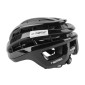 CASQUE VELO ADULTE GIST ROUTE RAPIDO NOIR BRILLANT TAILLE 52-58 REGLAGE MOLETTE 212GRS 8013271363721