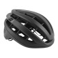 CASQUE VELO ADULTE GIST ROUTE RAPIDO NOIR BRILLANT TAILLE 56-62 REGLAGE MOLETTE 255GRS 8013271363745