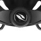 CASQUE VELO ADULTE GIST ROUTE RAPIDO NOIR MAT TAILLE 56-62 REGLAGE MOLETTE 255GRS 8013271363752