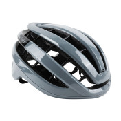 CASQUE VELO ADULTE GIST ROUTE RAPIDO GRIS BRILLANT TAILLE 56-62 REGLAGE MOLETTE 255GRS 8013271363813