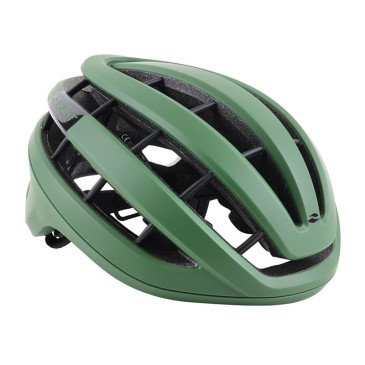 CASQUE VELO ADULTE GIST ROUTE RAPIDO VERT MAT TAILLE 56-62 REGLAGE MOLETTE 255GRS 8013271363837