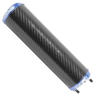 SILENCIEUX 50 A BOITE VOCA EVO BESTIA RD30400 CARBONE EMBOUT ANODISE BLEU POUR ROOKIE, CHROMED, SCR, MK, BARIKIT 3700948309391