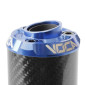 SILENCIEUX 50 A BOITE VOCA EVO BESTIA RD30400 CARBONE EMBOUT ANODISE BLEU POUR ROOKIE, CHROMED, SCR, MK, BARIKIT 3700948309391