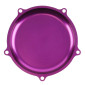 COUVERCLE EMBRAYAGE 50 A BOITE VOCA RACING POUR MINARELLI 50 AM6 / RIEJU 50 MRT / BETA 50 RR / SHERCO 50 SM-R, SE-R ALU CNC VIOLET 3700948309513
